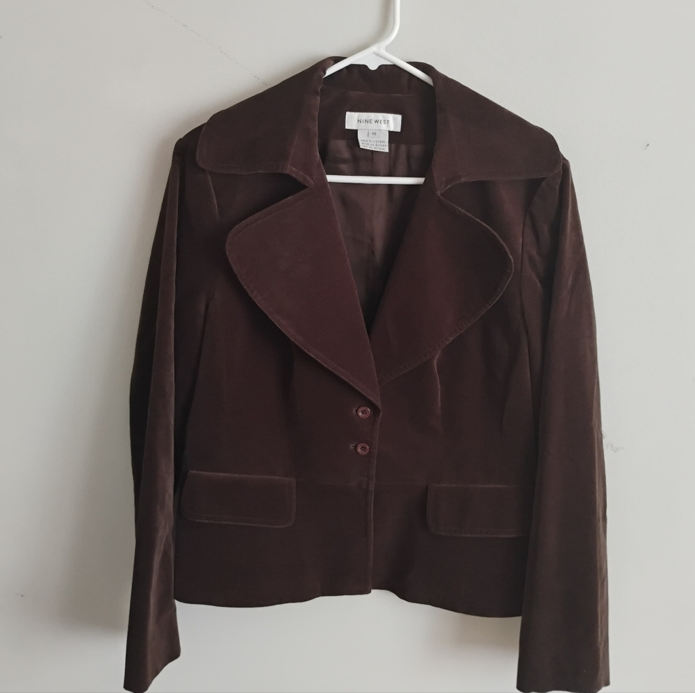 NINE WEST Elegant Brown Women's Jacket